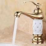 Baterie lavoar inaltime medie rose-gold Venustar - imagine 3