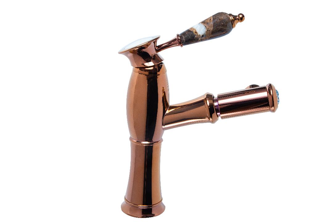 10673049 Baterie lavoar rose-gold para dus extractabila Venustar - imagine 1