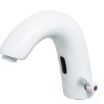 Baterie lavoar cu senzor mixer incorporat alb mat Venustar