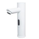 Baterie lavoar cu senzor fara mixer alb mat Venustar