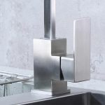Baterie bucatarie lebada style inox satinat Venustar - imagine 3
