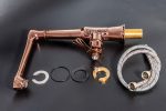 Baterie lebada montare chiuveta bucatarie rose-gold Venustar - imagine 3