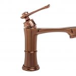 Baterie lavoar montare chiuveta baie rose-gold Venustar