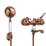 Baterie cada fixare perete rose-gold Venustar