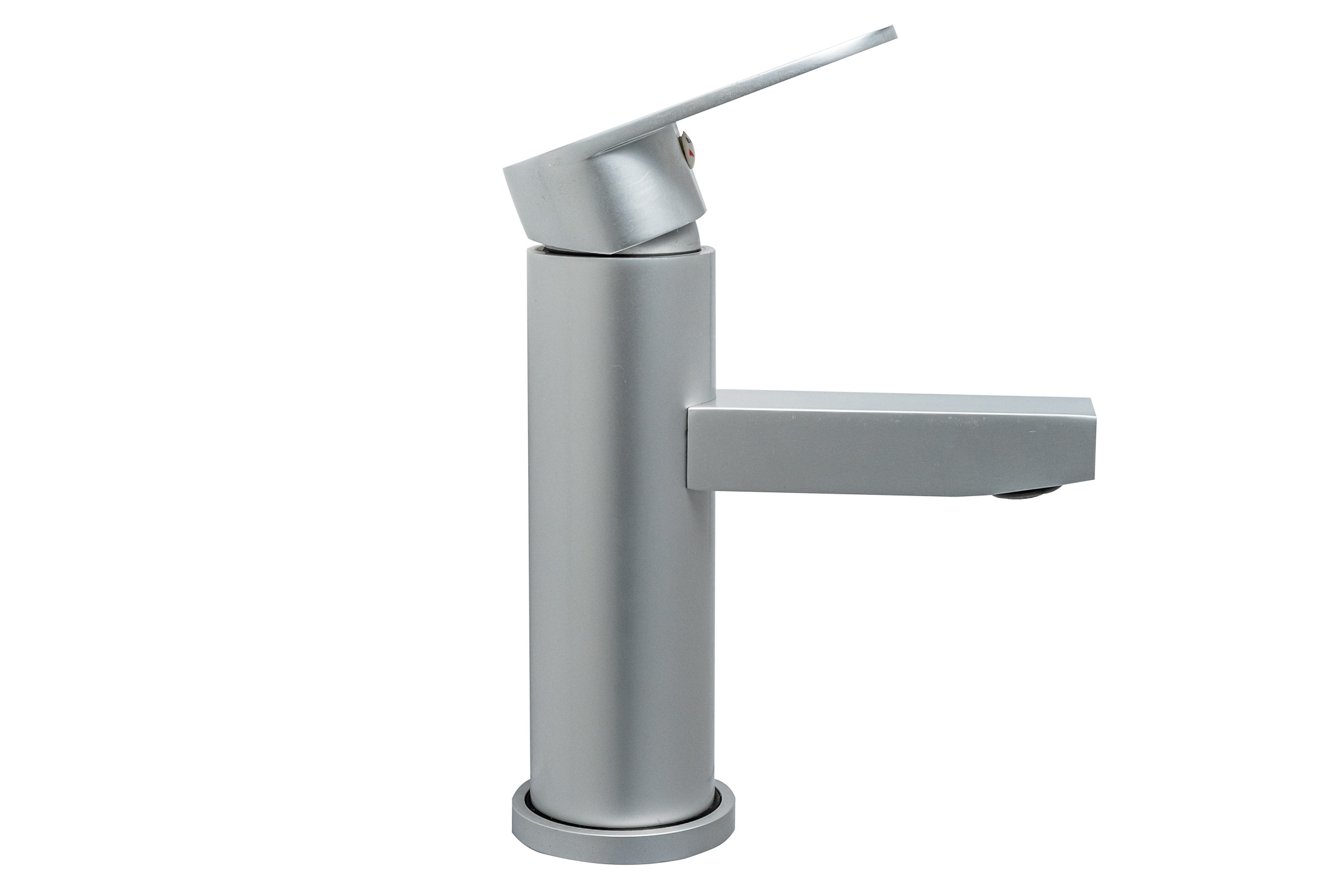 10791383 Baterie lavoar pipa fixa gri mat aluminiu Venustar - imagine 1