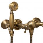 Baterie dus prindere perete bronz antichizat Venustar