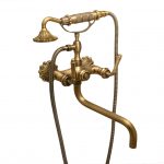 Baterie cada prindere perete model cu broderie pipa lunga mobila retro Venustar