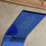 Panou dus hidromasaj 4 functii bleu satin Venustar - imagine 3