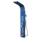 Panou dus hidromasaj 4 functii bleu satin Venustar - imagine 6