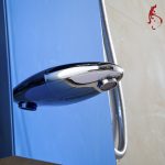 Panou dus hidromasaj 4 functii cu etajera bleu satin Venustar - imagine 4