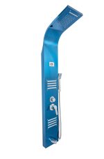 Panou dus hidromasaj 5 functii bleu satin cu termometru Venustar