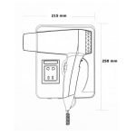 Uscator par- tip hotel profesional Venustar3012 - imagine 3