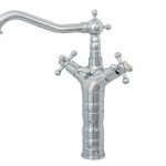 Baterie lavoar montare blat langa lavoar crom lucios Venustar