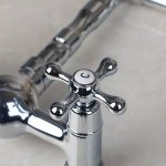 Baterie bucatarie prindere perete lebada crom lucios Venustar - imagine 6