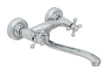 Baterie bucatarie prindere perete ,pipa lunga mobila , crom lucios Venustar