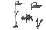 Coloana dus 3 functii negru antic cu functie cada Venustar - imagine 3