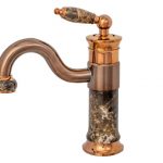 Baterie lavoar inaltime medie JADE rose-gold Venustar