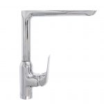 Baterie bucatarie lebada pipa dreapta mobila crom lucios Venustar