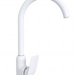 Baterie bucatarie pipa lebada mobila alb mat Venustar