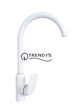 Baterie bucatarie pipa lebada mobila alb mat Venustar - imagine 2