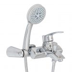 Baterie cada prindere perete design rectangular crom lucios Venustar