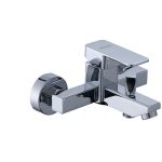 Baterie cada pipa fixa crom lucios GROMIX