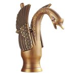 Baterie lavoar montare chiuveta baie bronz antichizat Venustar