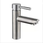 Baterie lavoar montare chiuveta baie inox satinat Venustar