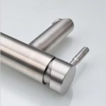 Baterie lavoar montare chiuveta baie inox satinat Venustar - imagine 5