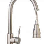 Baterie bucatarie para dus extractabila , inox satinat perlator doua functii Venustar