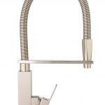 Baterie bucatarie lebada monocomanda , inox satinat Venustar