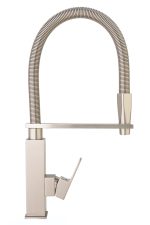 Baterie bucatarie lebada monocomanda , inox satinat Venustar