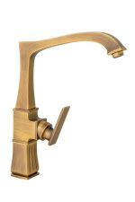 Baterie lebada, montare chiuveta bucatarie, bronz antichizat Venustar