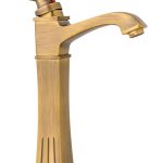 Baterie lavoar montare pe balt ,bronz antichizat Venustar