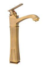 Baterie lavoar montare pe balt ,bronz antichizat Venustar