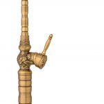 Baterie bucatarie lebada , model cu broderie , bronz antichizat Venustar