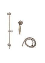 Set bara dus , cu para si furtun , fixare perete , inox satinat Venustar