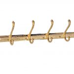 Cuier baie ,cu sase brate , gold  Venustar