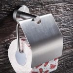 Set cinci piese , accesorii baie inox satinat Venustar - imagine 3