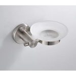 Set cinci piese , accesorii baie inox satinat Venustar - imagine 4