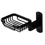 Set cinci piese, accesorii baie,negru mat Venustar - imagine 5