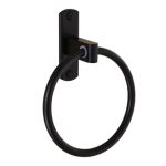 Set cinci piese, accesorii baie,negru mat Venustar - imagine 6
