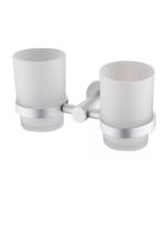 Set sapte piese , accesorii baie, Venustar alb mat - imagine 5