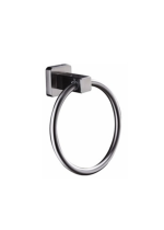 Suport prosop inel , fixare perete , inox satinat Venustar