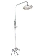 Coloana dus , cu trei functii, crom lucios, Venustar