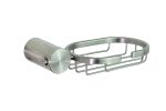Set sapte piese , accesorii baie, Venustar inox satinat desing cilindric - imagine 5