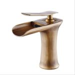Baterie lavoar , tip cascada, bronz antichizat, Venustar - imagine 2