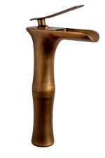 Baterie lavoar,montare pe blat, bronz antichizat, Venustar