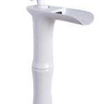 Baterie lavoar cascada,montare blat ,wite-crom Venustar