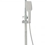 Coloana de dus cu patru functii crom lucios Venustar, cu afisaj temperatura apa LCD, si functie de bideu